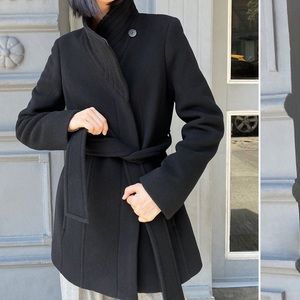 Aritzia Spencer Coat (Black)